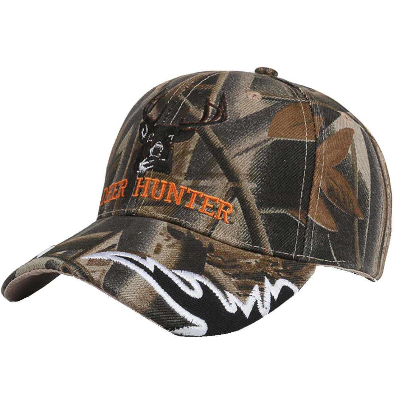 

Deer Forest English CA671 [White Fang] Cap, Pattern, Pattern, Letters, Hat, Sports, Running, Outdoor, Women, Men, (Brown)