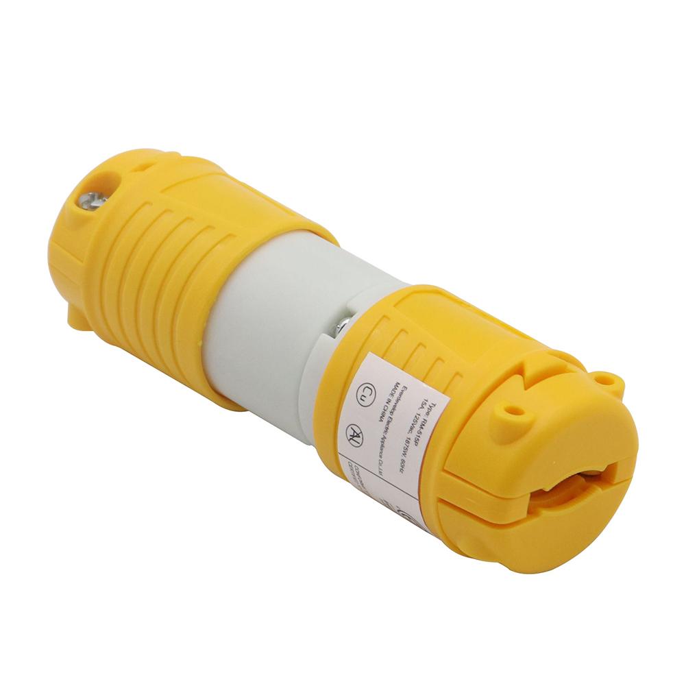 Extension Cord Ends, Electrical Replacement Connector, NEMA 5-15P And 5-15R 15A 125V Electric Replacement Plug, Extension Cord Ends