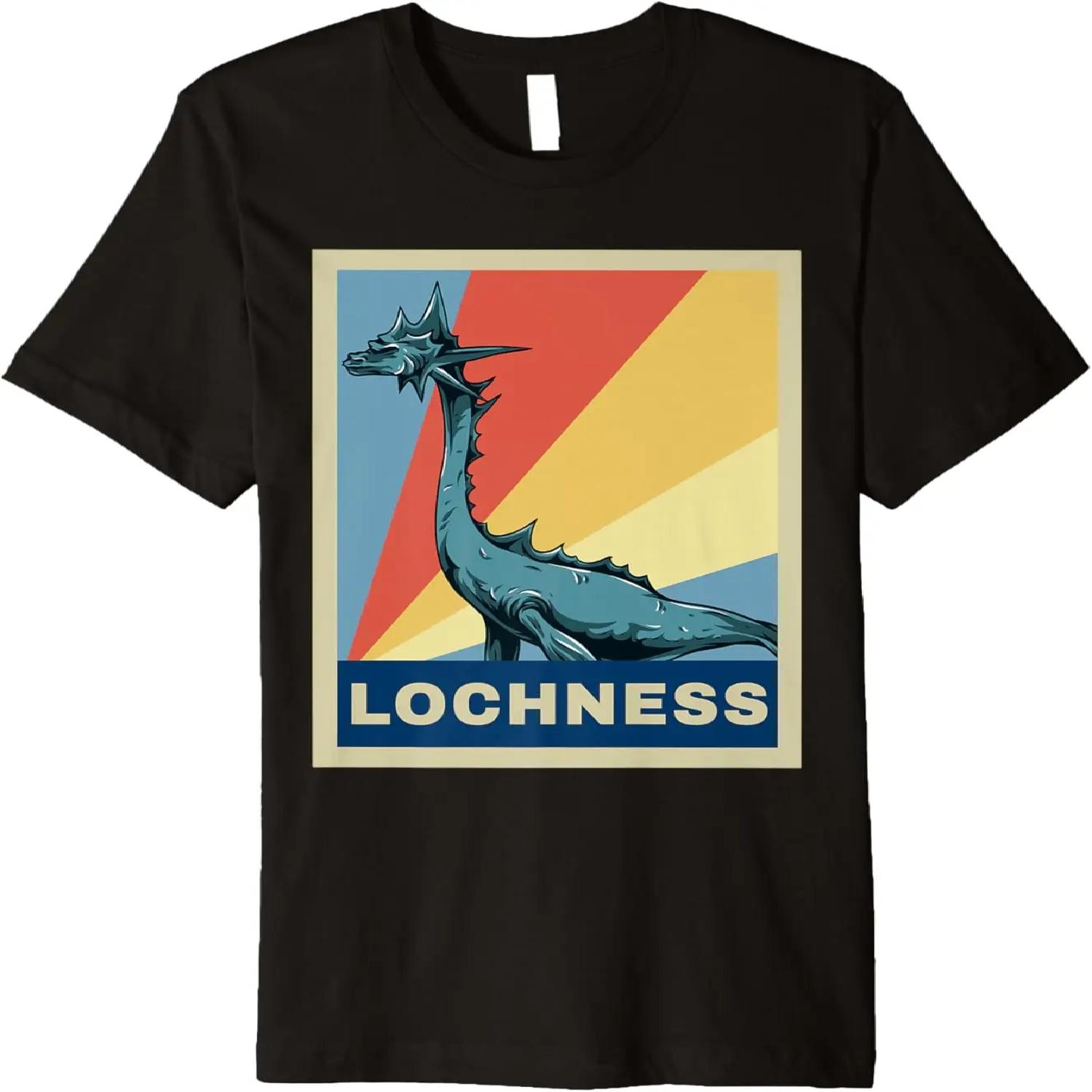 Lochness Monster T-Shirt - Vintage Retro T-Shirt Premium T-Shirt XXXXXL разноцветный