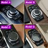 Silver F20 F22 F30 F34 F36 F10 CIC IDrive Multimedia Control Button Cover Keys Cap For BMW 1 2 3 4 5 6 7 X3 X4 X5 X6 F02 F06 F25