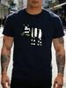 Doodle Zebra Eating Grass Graphic Unisexs Short Sleeve T Shirt Cute Cartoon Animal Crew Neck Soft Cotton Casual Daily Tee For Unisex