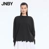 JNBY Loose Fit Round Neck Long Sleeve T-Shirt