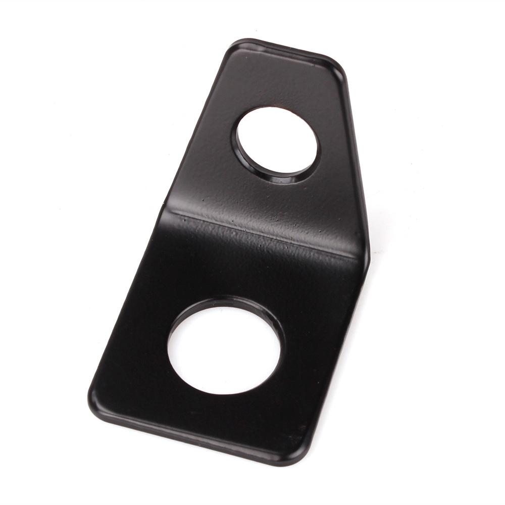 

Аксессуары для модификации автомобиля Фиксатор железной пластины ремня безопасности Угловой кронштейн 90 градусов Комплект L-образный монтажный кронштейн One piece