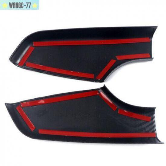 For Kia Carnival - Carbon Fiber Interior Door Armrest Panel Cover Trim