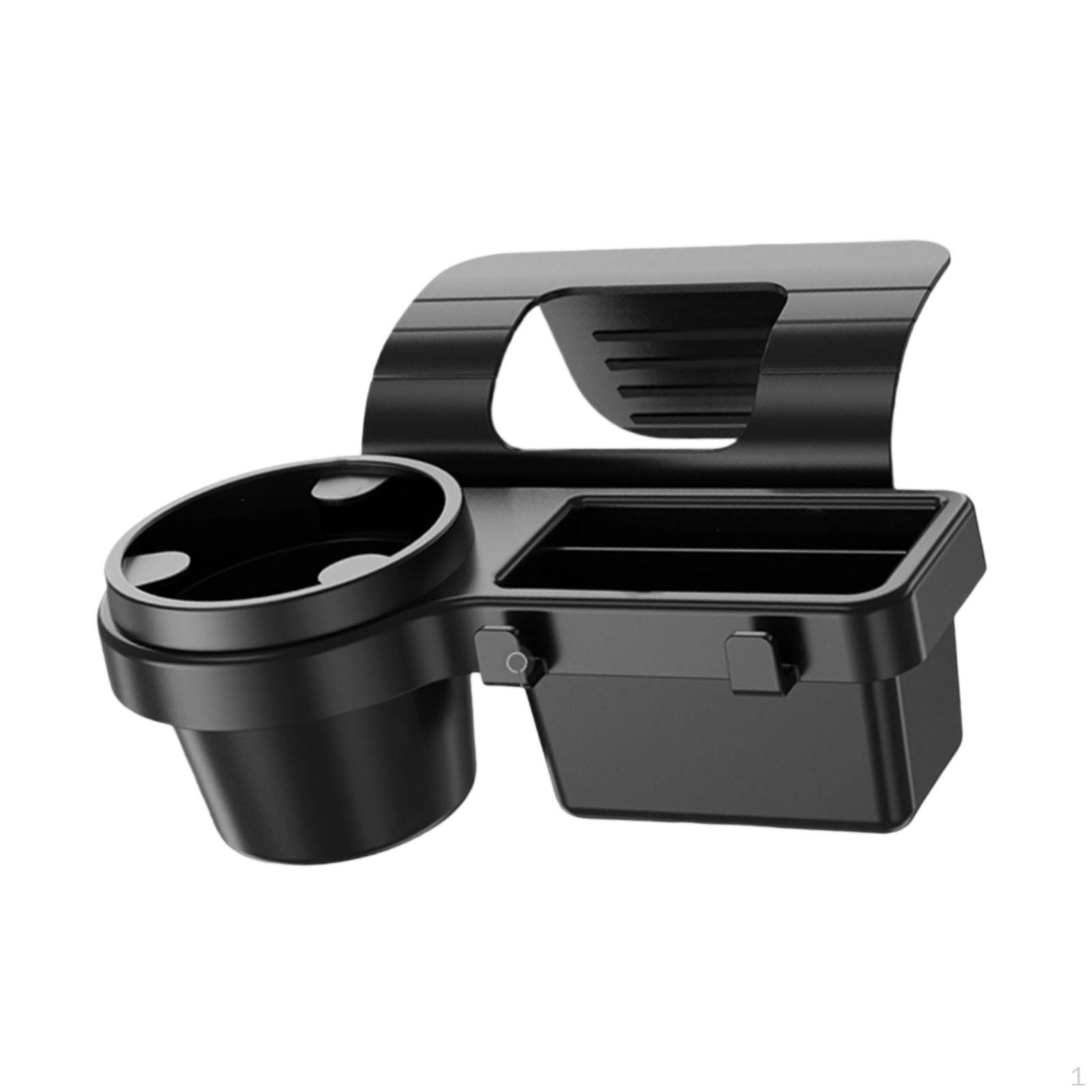 

Car Window Storage Organizer with Hooks Space Saving Versatile Water Cup Holder Vehicle Door Side