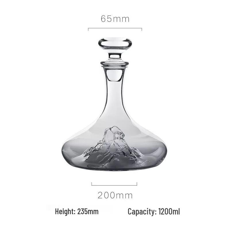 Хрустальный декантер для вина «Айсберг»