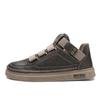 Fashion 2024 Mens Casual Shoes  Autumn and Winter New High-top Leather Shoes Fashion Non-slip Shoes Wear-resistant Light Shoes