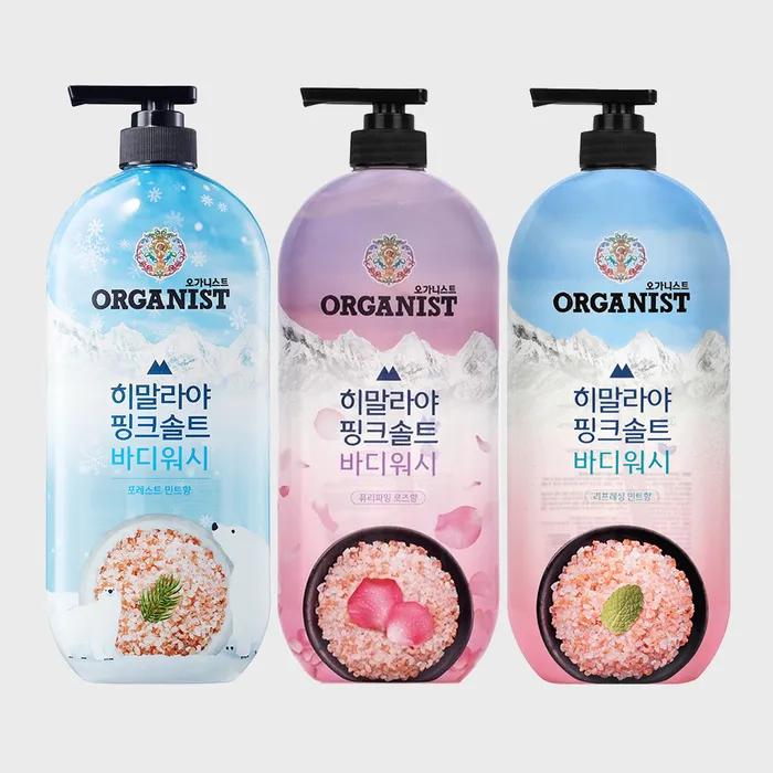 

Organist_Organist Гель для душа с гималайской розовой солью 900 г (Мята/Роза/Лесная мята) X 2 Выберите 1 Forest mint scent