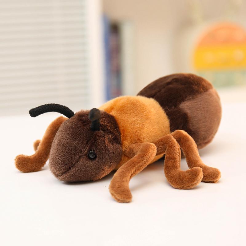 23cm Süßes Tier Ameise Plüschtier Weiches Spielzeug Kreative Lebensechte Ameisenpuppe Flauschige Schwein Affe Robbe Plüschtiere Geschenk Für Mädchen Jungen