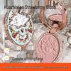 Hua Zhi Xiao Rococo Strawberry Blush: Highly Pigmented, Fine Powder with Pink Undertones for a Peachy, Vibrant, and Youthful Look.