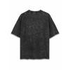 Men Casual Round-Neck T-Shirt Made of  Cotton Short Sleeves Featuring Creative Graphic Prints Loose Knit Fabric