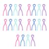 20pcs Bobbin Threads Clip Long Plastic Material Random Color Small Lightweight Portable Practical