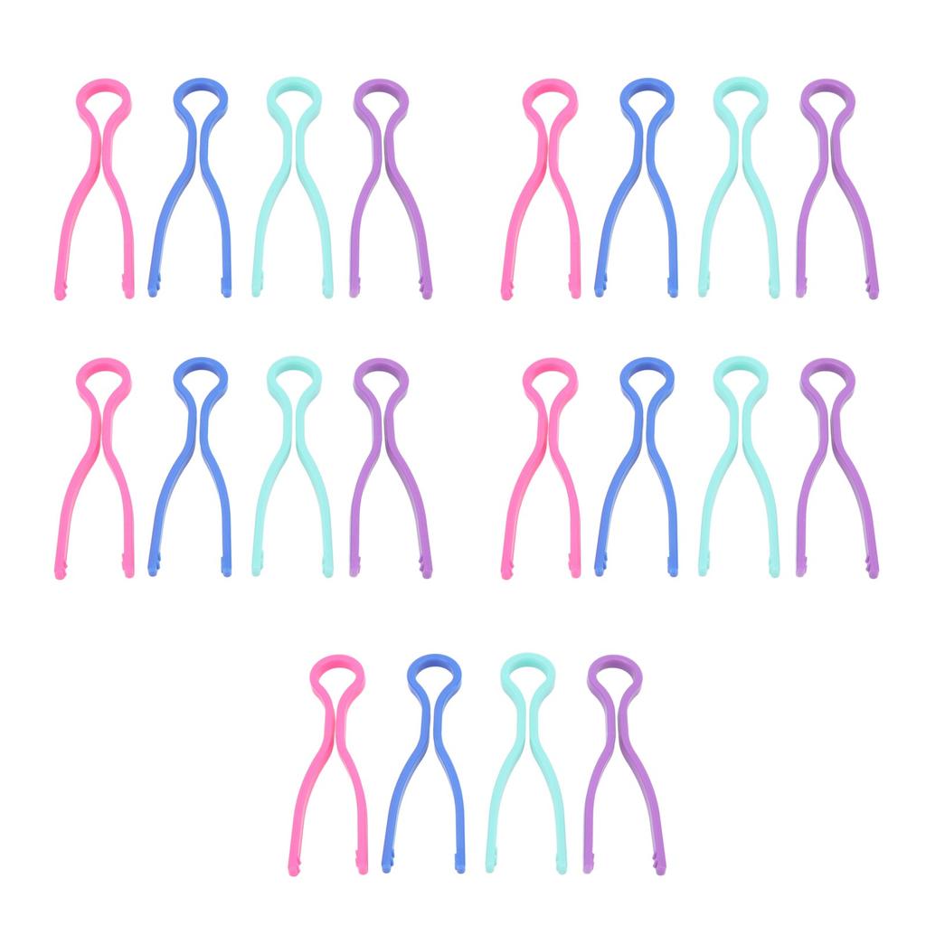20pcs Bobbin Threads Clip Long Plastic Material Random Color Small Lightweight Portable Practical