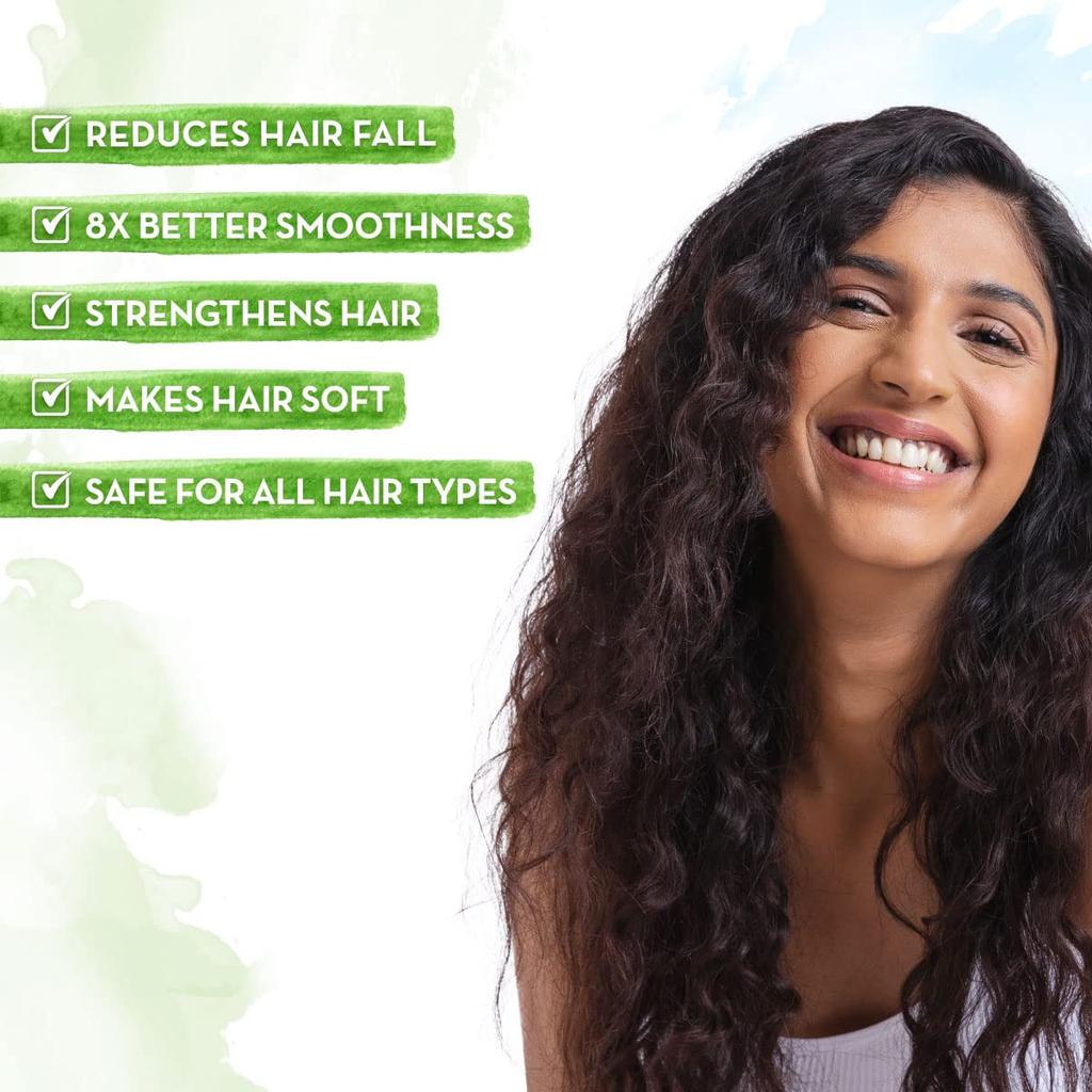 Mamaearth Onion Shampoo For Hair Fall Control And Growth 400ml | Smoothens, Strengthens, Softens Hair | For Men & Women All Hair Types