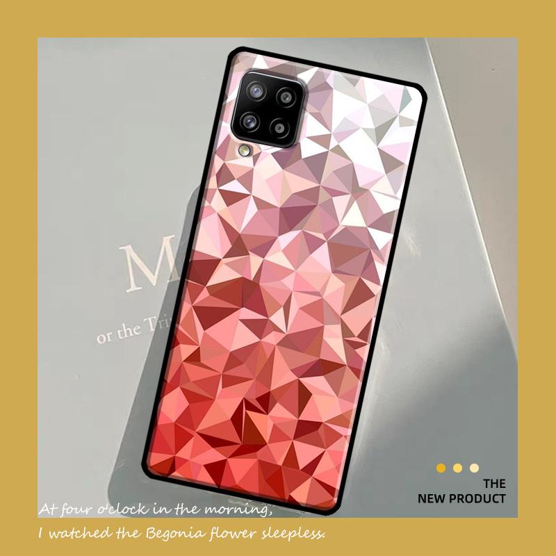 Geometric Abstract Crystal Case For Samsung Galaxy A54 A34 A52 A32 A22 A12 A13 A14 A23 A33 A53 A73 A51 A71 Cover