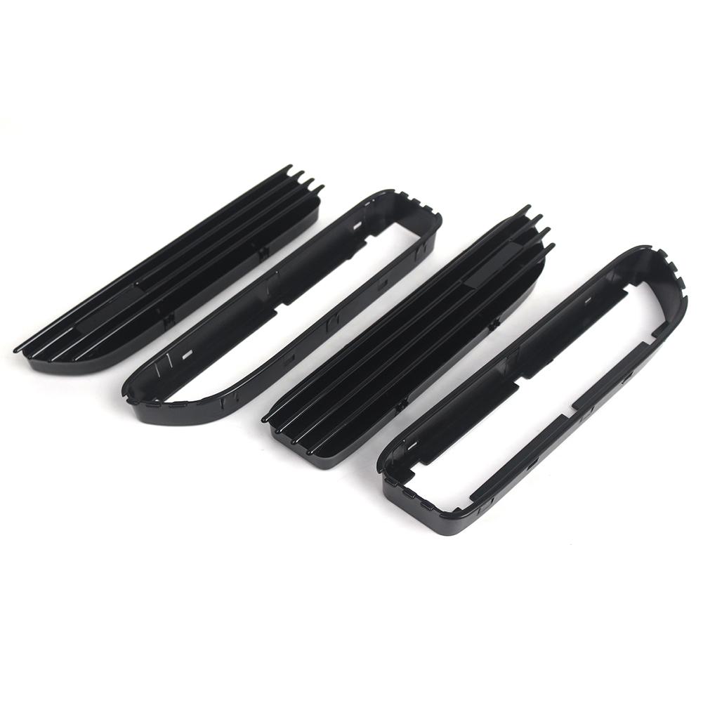 ABS Car Side Grill Fender Vent Grille For BMW E46 For M3 2001-2006 51137895913 51137895914 51132694607 51132694608 Car ExteriorGood product