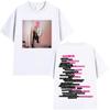 Isolea Album Print TShirt  Cotton  Unisexs   New Summer  Pop Hip Hop  Suitable for Both Unisex and Women  Short Sleeve