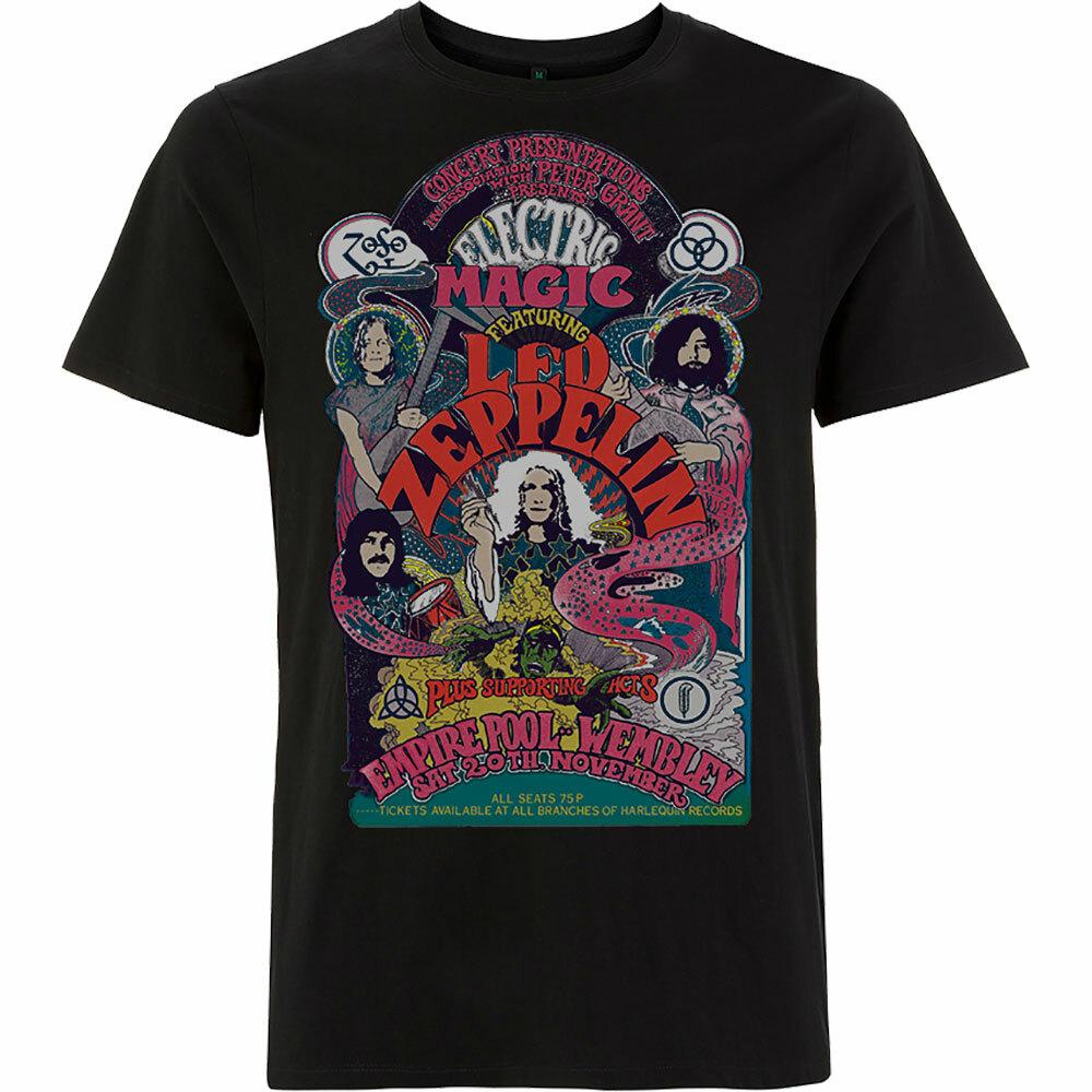 Led Zeppelin Full Colour Electric Magic Tee T-Shirt Mens Unisex