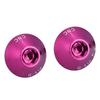   G-510 2Pcs M5 * 12mm Bike   Water Bottle Cage Holder Bracket Screw  s(Red)