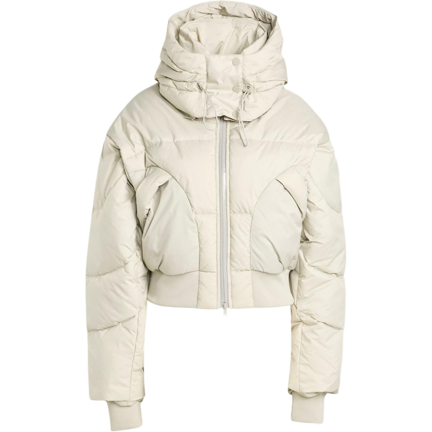 

Adidas X Stella McCartney Cropped FW25 Padded Winter Jacket With Detachable Hood Women Jacket KA0645 M