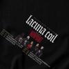 Herren T-Shirt Lacuna Coil Sleepless Empire Tour 2025 Trendige Idee Y2K Grafik Rundhals Unisex Kleidung T-Shirts