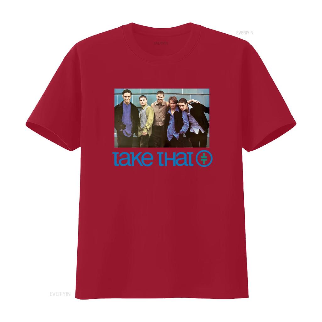 Vintage 1993 Take That Everything Chang Rock Band Tee Shirt Unisexs Size L Vintage Top For Everyday Wear Comfortable
