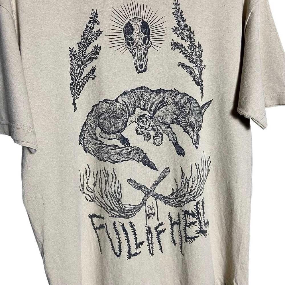 Full Of Hell Cotton Sand Color Comfort Comfort Colours Shirt Unisex S-5Xl El377
