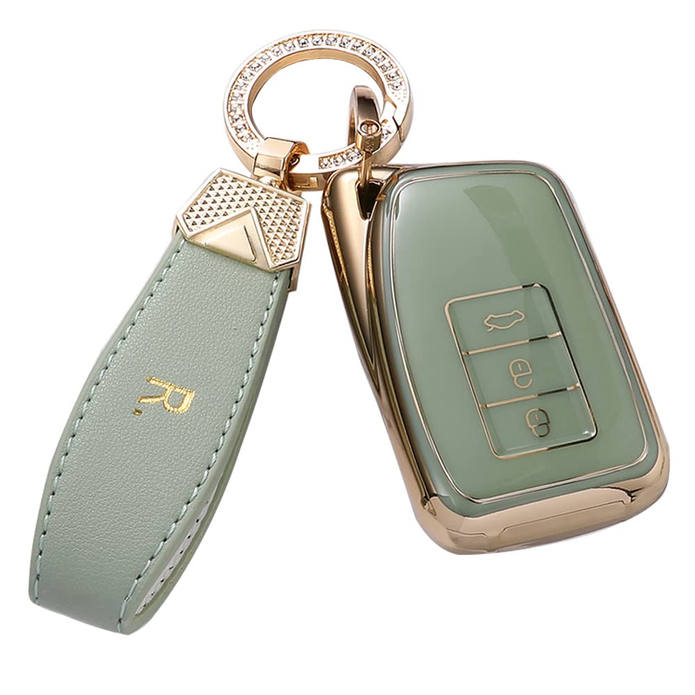 

Чехол для ключа для смарт-ключа Lexus Чехол для ключа Премиальный ТПУ Ощущается Падение Царапина 3 Подходит для LEXUS ES NX RX LS IS CT LX Смарт-ключ Чехол для ключа