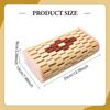 Bamboo Sauna Headrest Pillow Sauna Neck Rest Cervical Spine Pillow Versatile for House SPA Steam Sauna Breathable Hollow Pillow