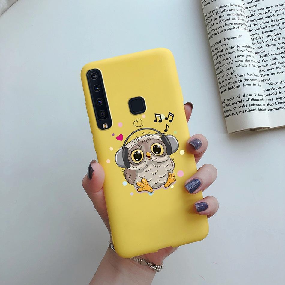 Flower Phone Case For Samsung A9 2018 A920 SM-A920F Back Cover Silicone Painted Soft Fundas for Samsung Galaxy A9 A 9 2018 Cases