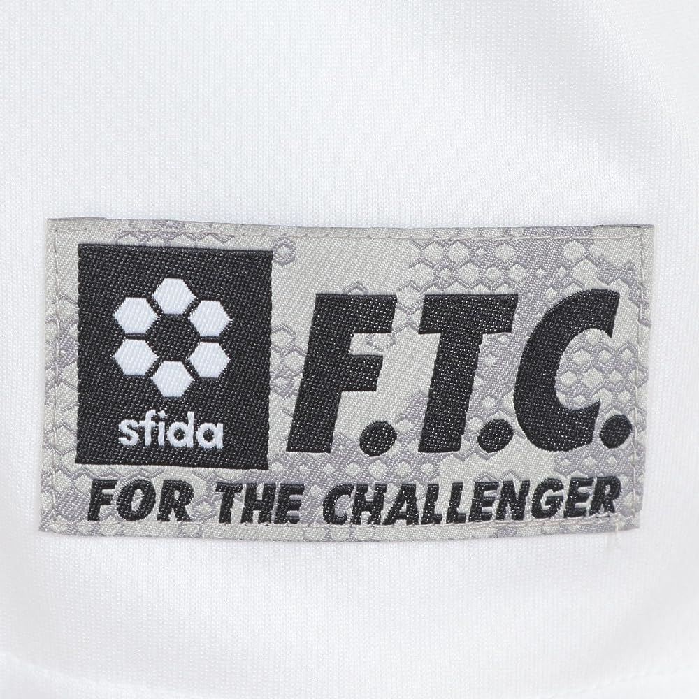 Sfida Practice Shirt (Dry T-Shirt) for Boys, SA-22122, White, 120cm