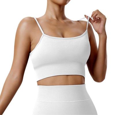 Sutien Sport Nou Frumos cu Spatele Gol Pentru Femei, Sutien Yoga Pentru Adunare, Vestă Pentru Alergare și Fitness, Costum Yoga cu Bretele Suspendate European și American Pentru Femei