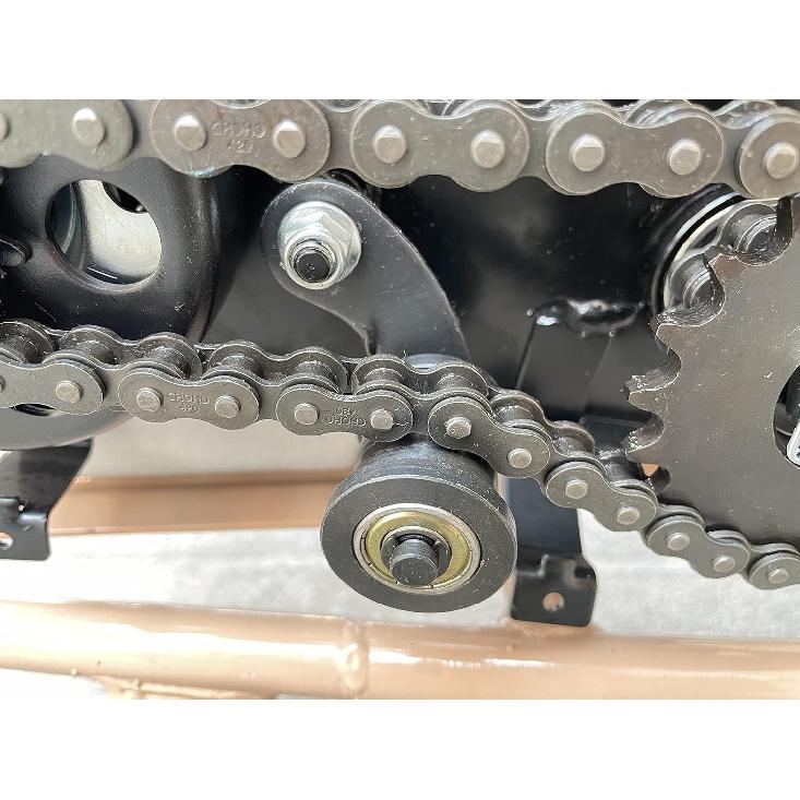 Chain Tensioner Wiith 1-3/4" Roller For Coleman Powersports CT200U Trail CT200U-EX BT200X Mini Bikes,For 196Cc 212Cc 6.5HP Massimo MB200 Hensim Baja