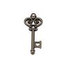 Key Charms Multi Color Alloy Key Tools Pendants For Gothic Themed Jewelry