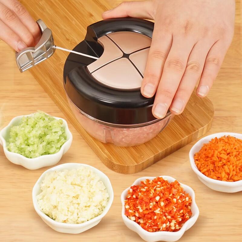

Hand-Pull Garlic Mincer & Vegetable Chopper