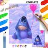Eeyore Oil Painting Kit Digital Painting Art Handmade Diy Home Room Decorations