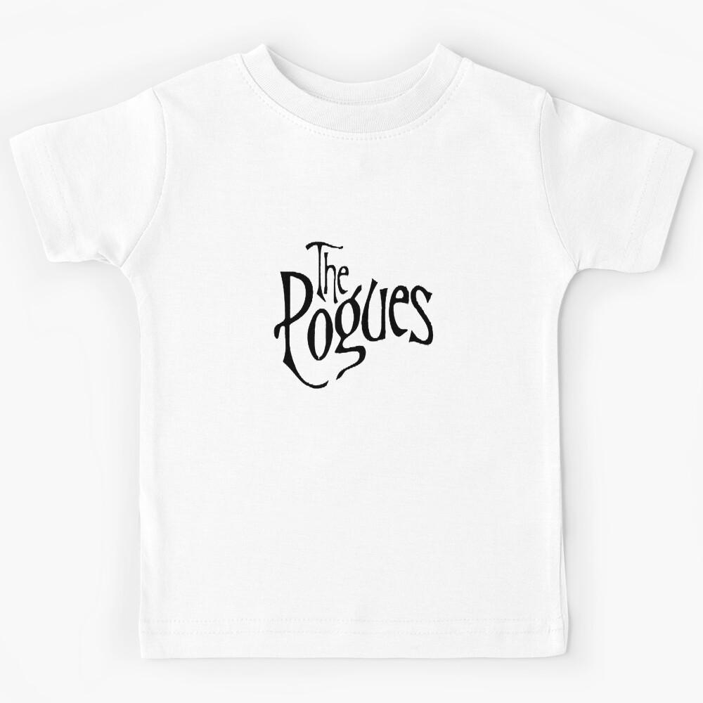 The Pogues band and concert music summer tour Kids T-Shirt 140