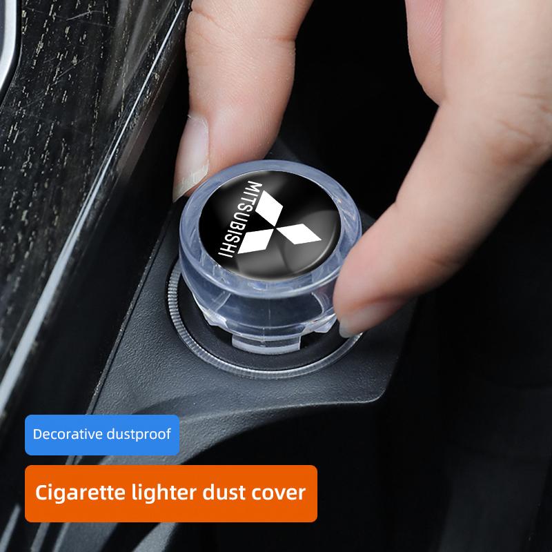 Car Cigarette Lighter Cap Auto Lighter Dust Proof Cover Accessories For Mitsubishi Eclipse Lancer Outlander ASX Colt I200 Star