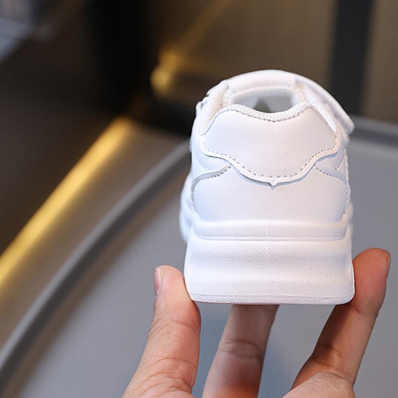 Lett sportsneakers med borrelås og myke såler for gutter og jenter, vår og høst