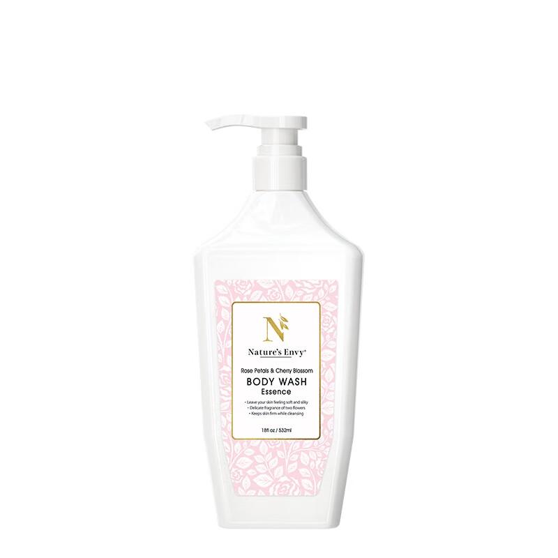 AOG Naturals Cherry Blossom Rose Essence Shower Gel