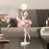 Figure Creative Stile Lusso Scultura Tema Balletto Ornamento Luce Notturna Calda Morbida Decorazione Ingresso Casa Interni Soggiorno C
