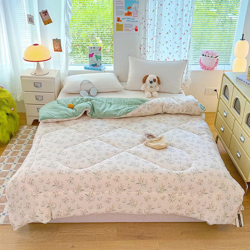 

Muxinzi Warm Washed Cotton Printed Winter Quilt