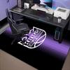 Kings Basketball Team Logo Rug Office Carpet Non-Slip Mat, Chair Rug Floor Covering for Gaming, Bedroom, Living Room , Home Decor Christmas Gift