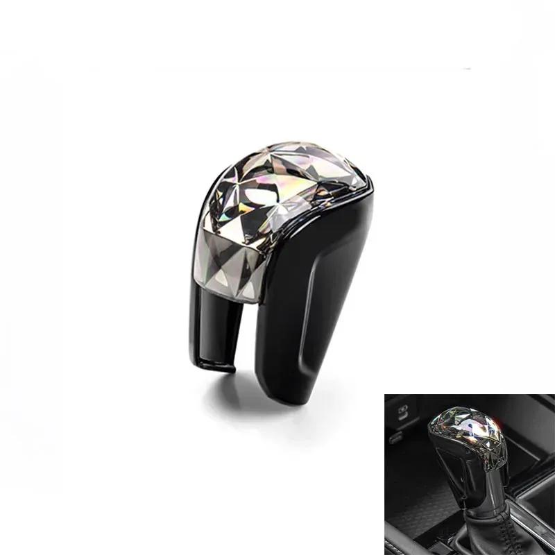 

New Crystal Gear Shift Knob Cover For Honda CRV Fit 2024 2025 Gear Knob Protector Fit