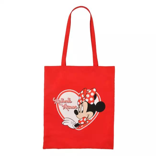 

Disney Minnie Tote Bag MINNIE S DOT RIBBON Japan NEW Disney Store