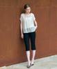 YUPPE Line Capri Pants_Black
