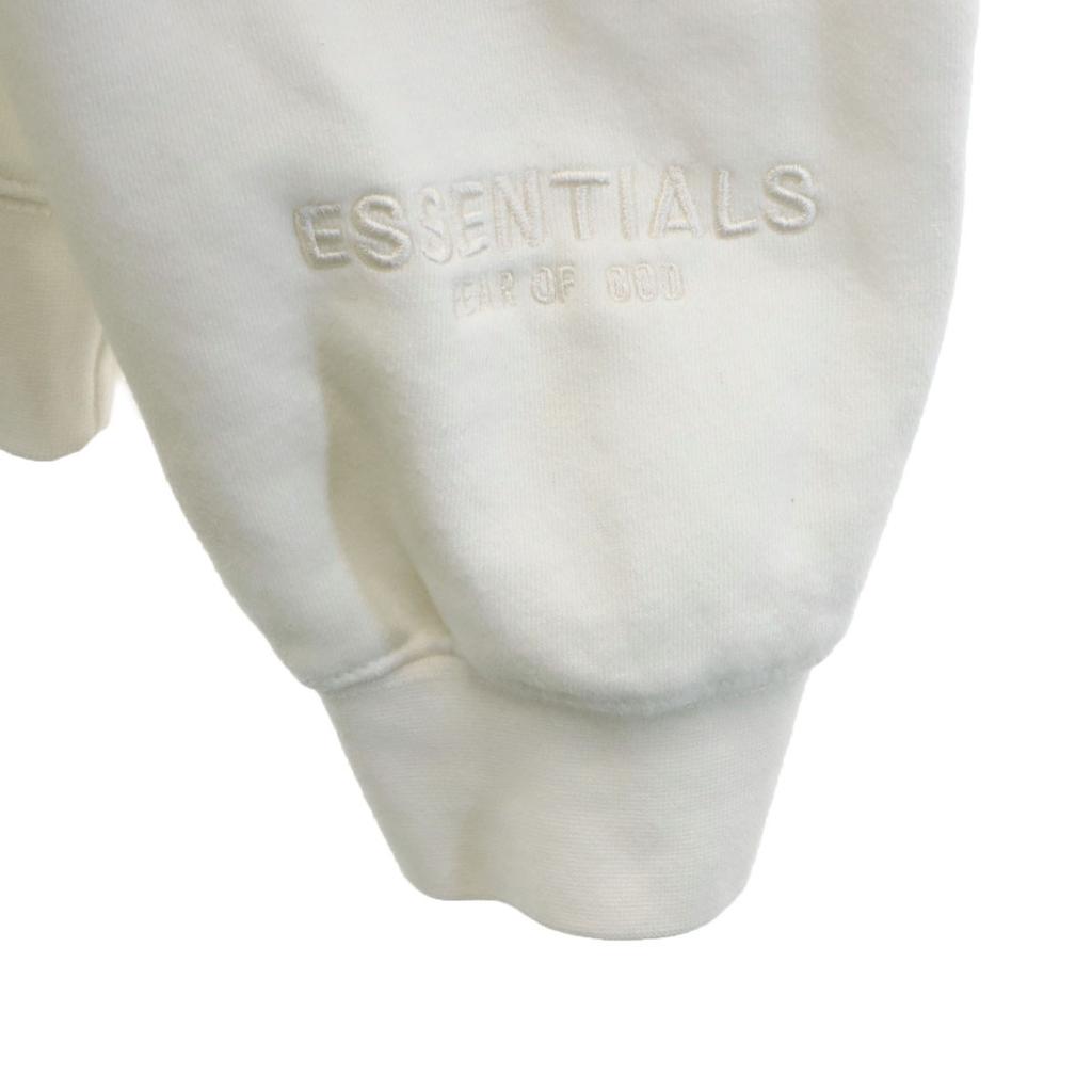 Essentials Sweat-shirts à manches longues avec logo au dos L blanc Homme Occasion