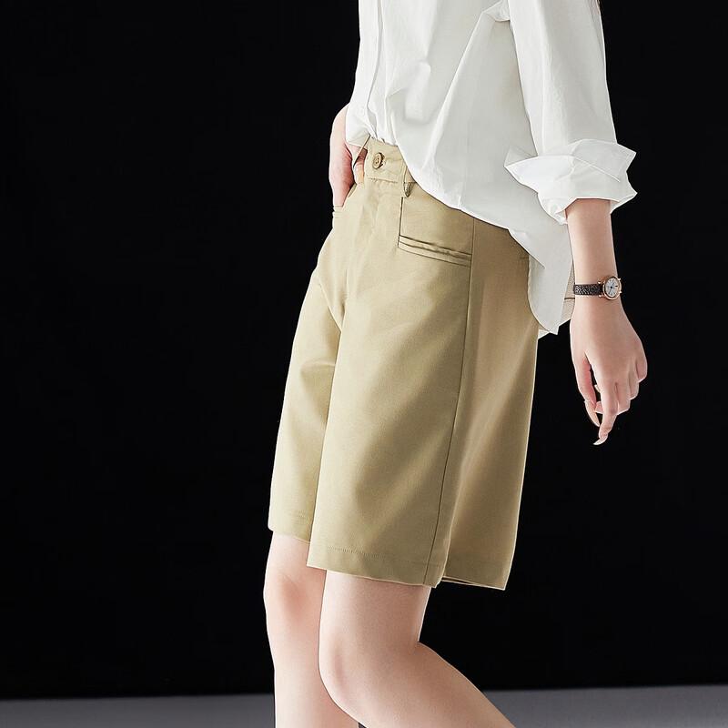 Demana Women's Straight-Leg Casual Mid-Length Pants