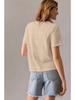 Women's Casual Minimalist Round Neck Short Sleeve Print T-shirt