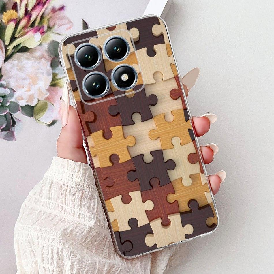 Phone Case For Xiaomi 14T Pro Mi14T 13T Pro Mi13T 2024 New Fashion Cool Design Soft Silicone TPU Slim Case